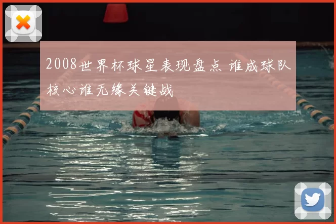 2008世界杯球星表现盘点 谁成球队核心谁无缘关键战